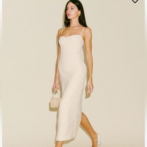 REFORMATION LAKIA DRESS